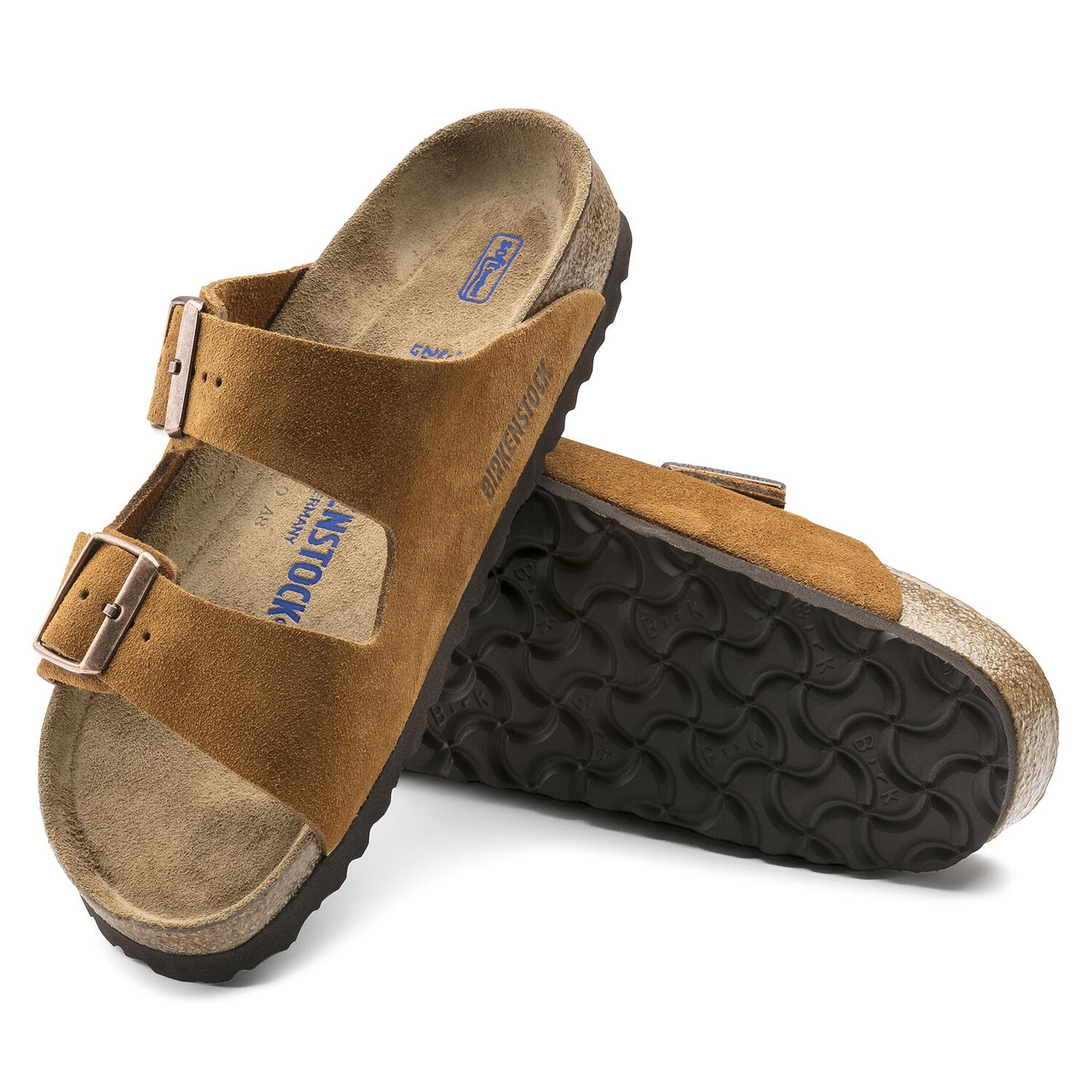 Arizona Soft Footbed Suede Leather - Men