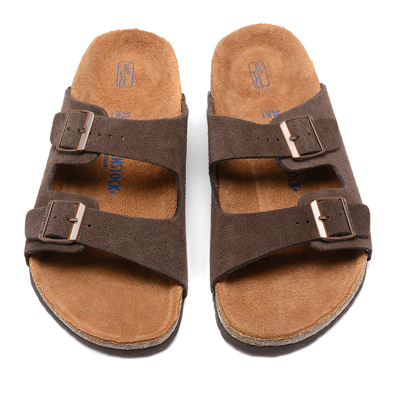 Arizona Soft Footbed Suede Leather - Men