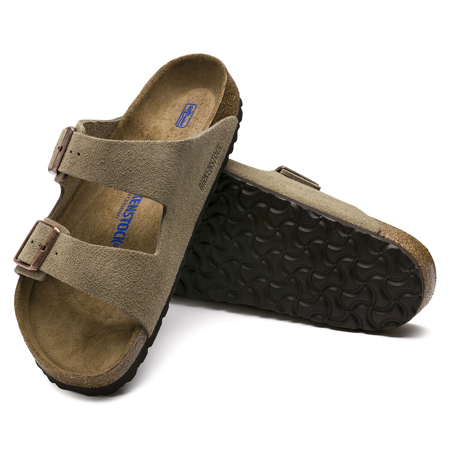 Arizona Soft Footbed Suede Leather - Men
