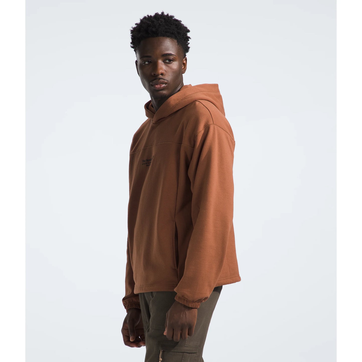 Men's Axys Hoodie in Stone Brown
