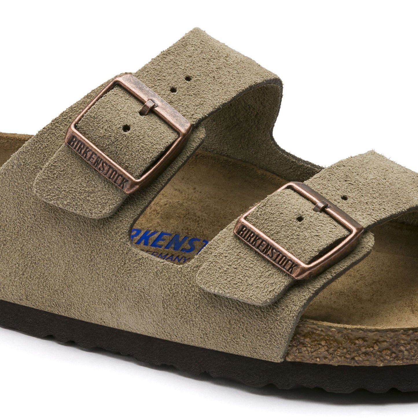 Arizona Soft Footbed Suede Leather - Men