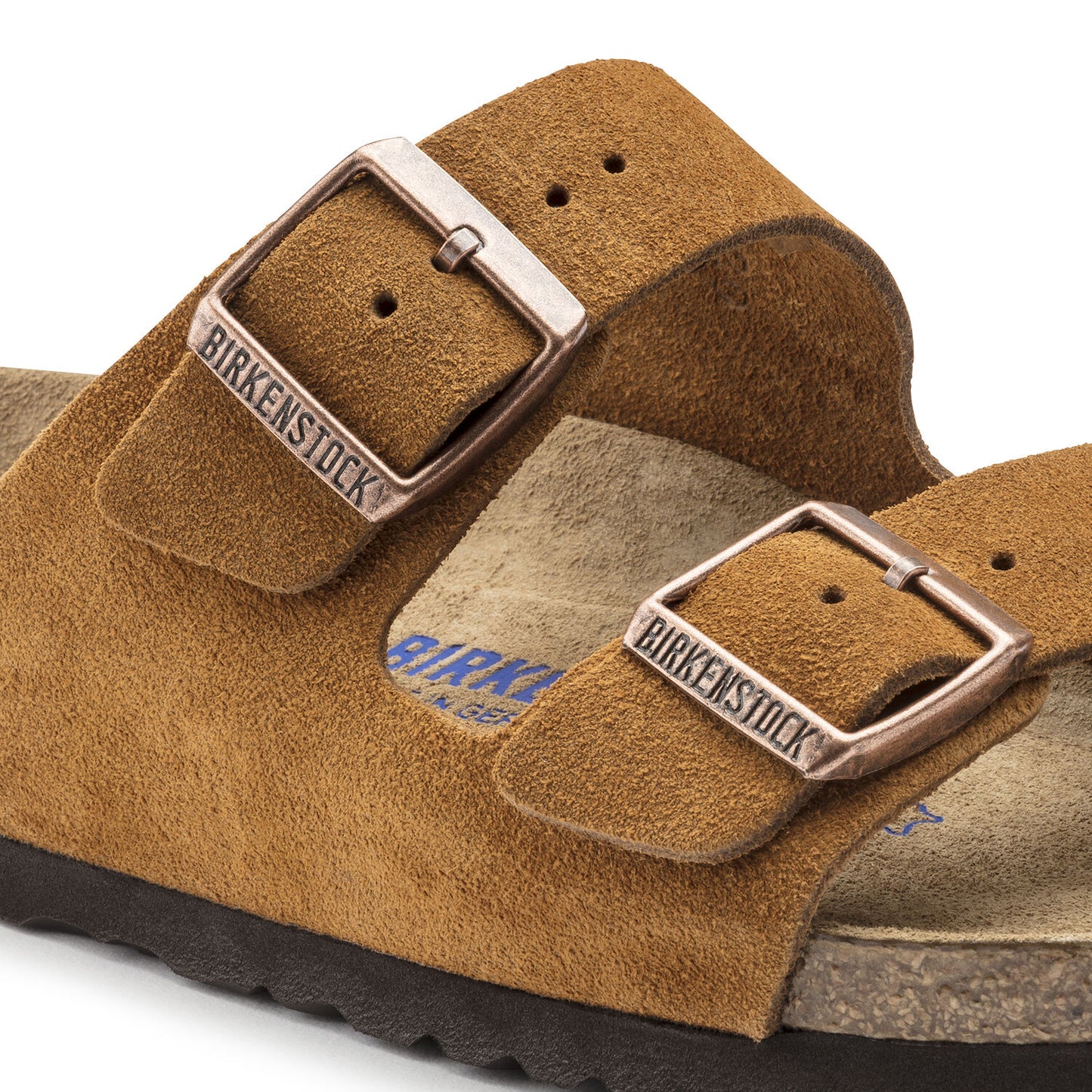 Arizona Soft Footbed Suede Leather - Men