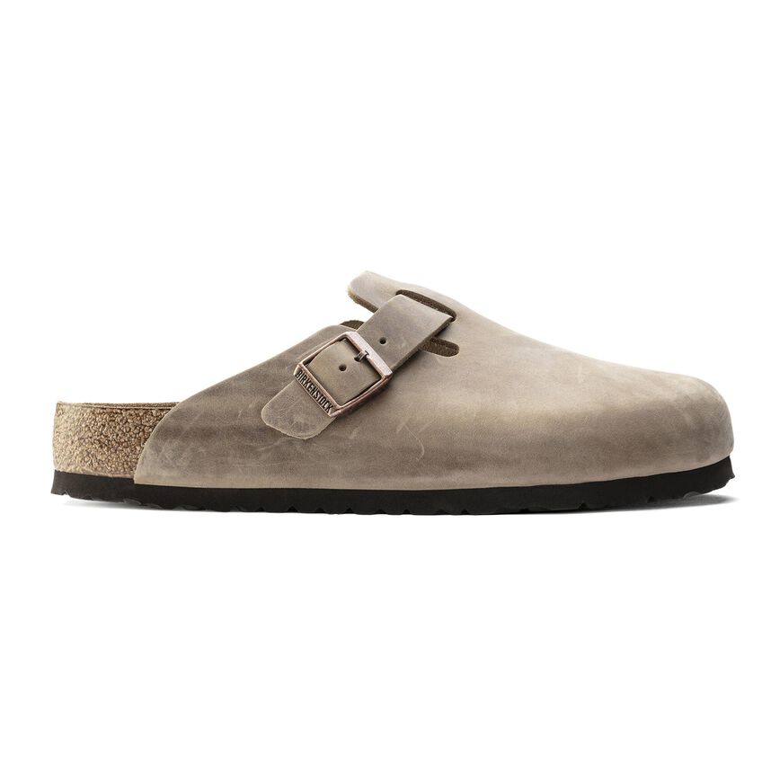Boston Soft Footbed Oiled Leather - Tobacco Brown