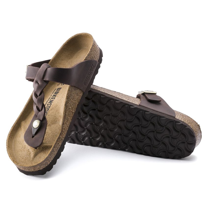 Gizeh Braided Oiled Leather - Habana