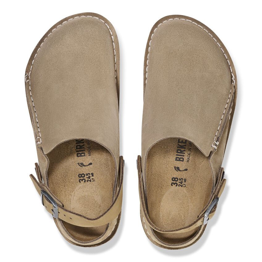Lutry Premium Suede Suede Leather - Gray Taupe