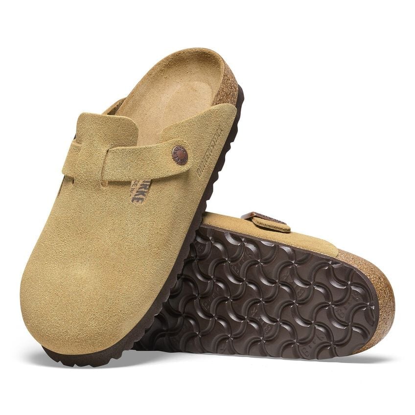 Boston Suede Leather-Latte Cream