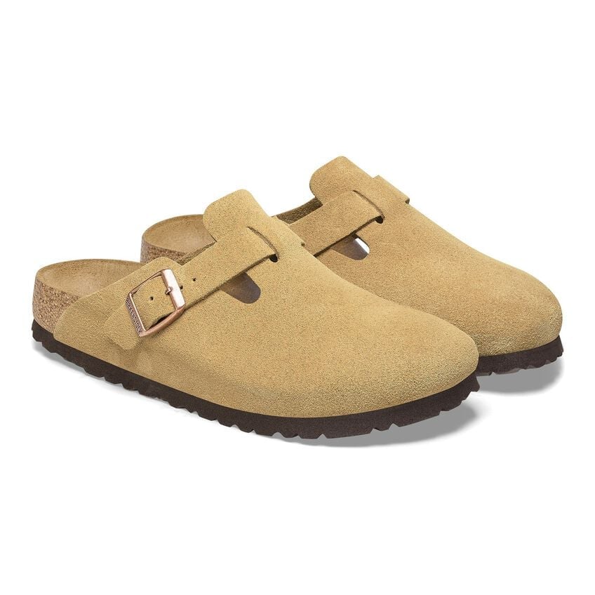 Boston Suede Leather-Latte Cream