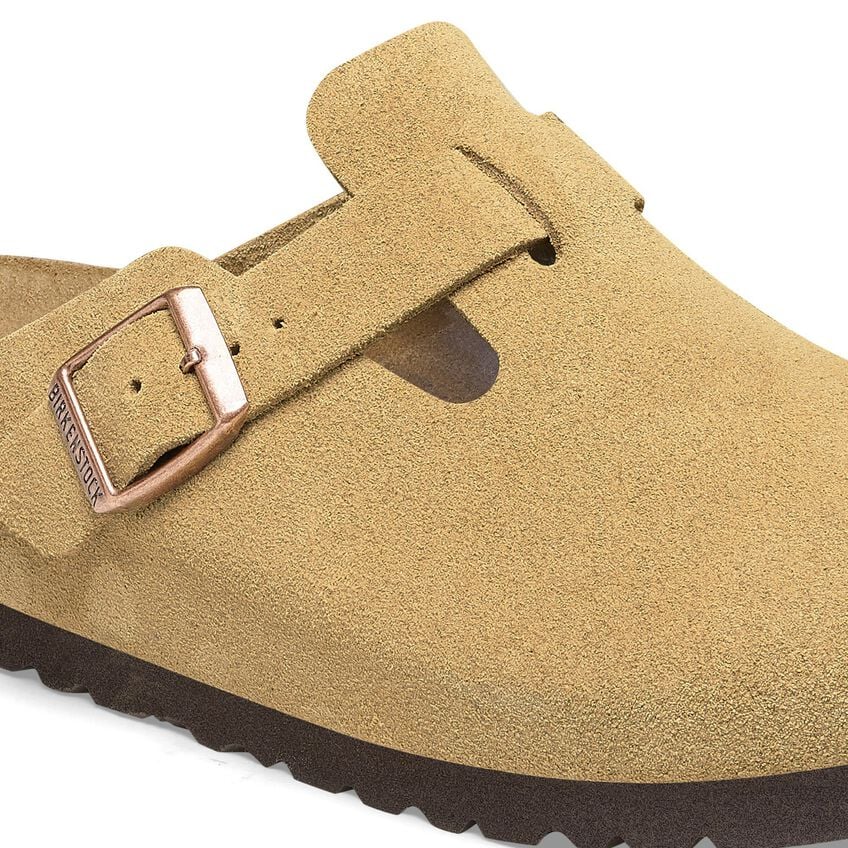 Boston Suede Leather-Latte Cream