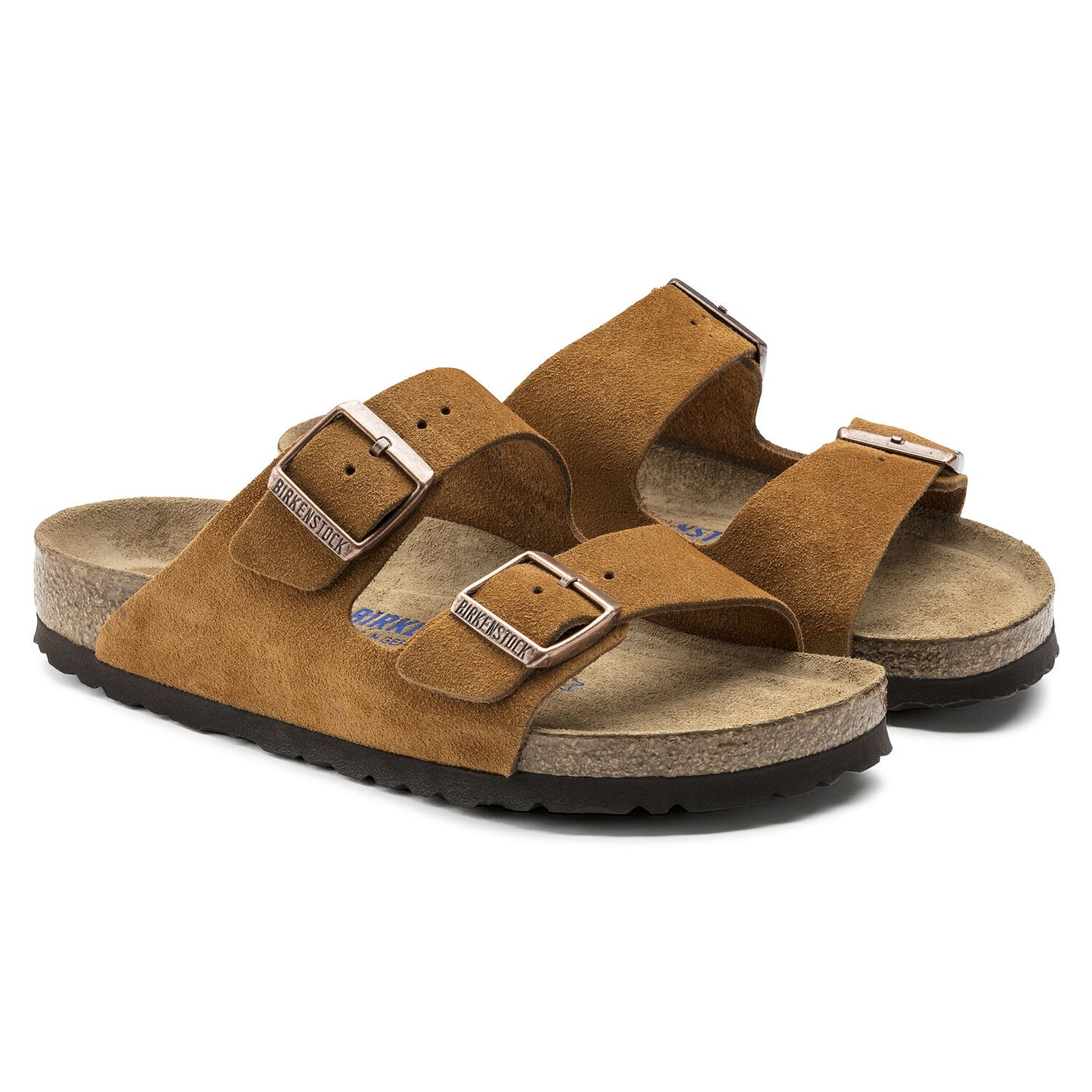 Arizona Soft Footbed Suede Leather - Men