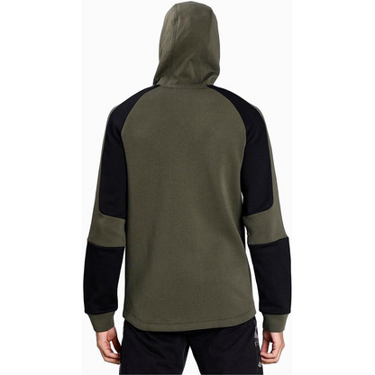 The Nokhjgrth Face - Men's Full-Zip Hooded Jacket Dark Green