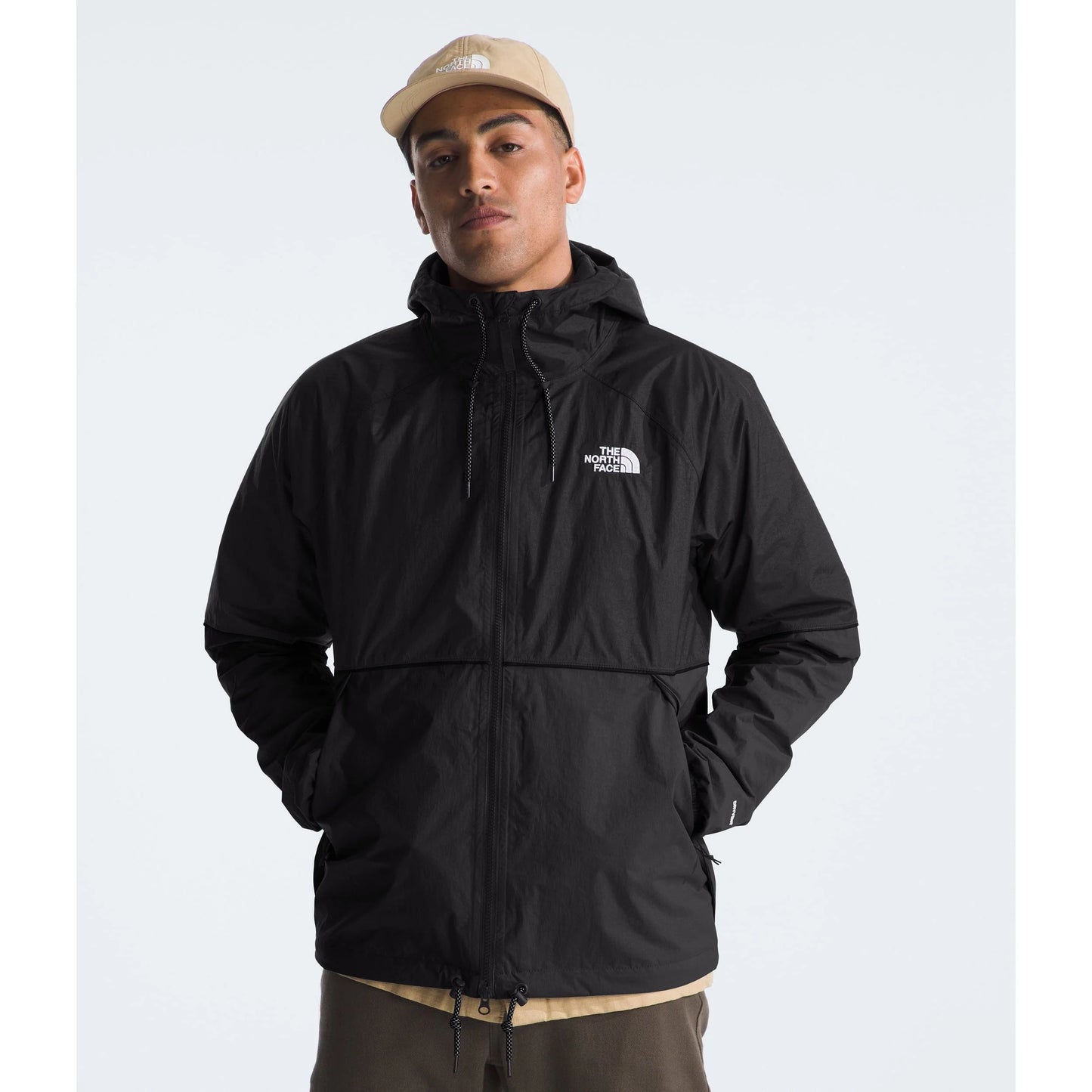 Men’s Antora Rain Hoodie in Black