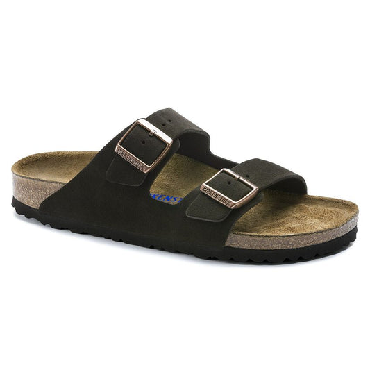 Arizona Soft Footbed Suede Leather - Mocha 
