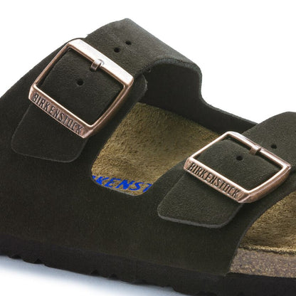 Arizona Soft Footbed Suede Leather - Mocha 