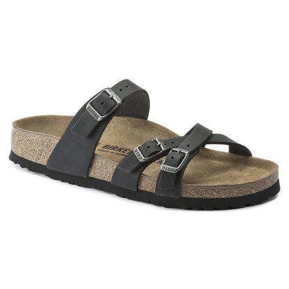 Franca Oiled Leather - Black 