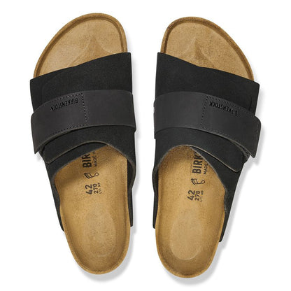 Kyoto Nubuck-Suede Leather - Black 