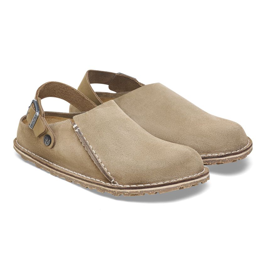 Lutry Premium Suede Suede Leather - Gray Taupe 