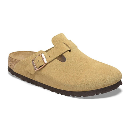 Boston Suede Leather-Latte Cream 