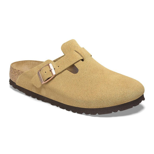 Boston Suede Leather-Latte Cream 