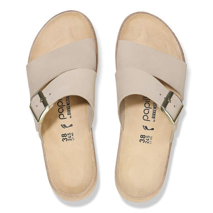 Almina Nubuck Leather - Sandcastle 