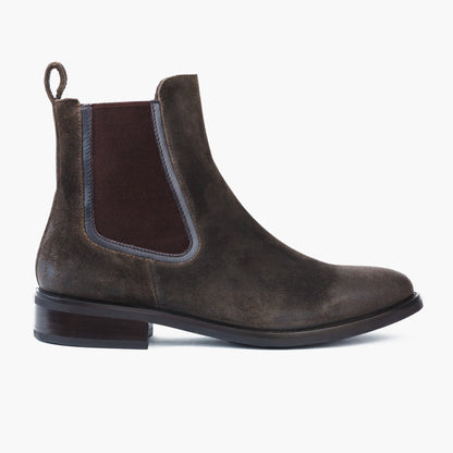 Women | Duchess | Dark Olive Suede 