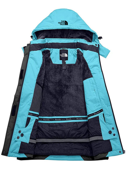 Waterproof mountain ski jacket