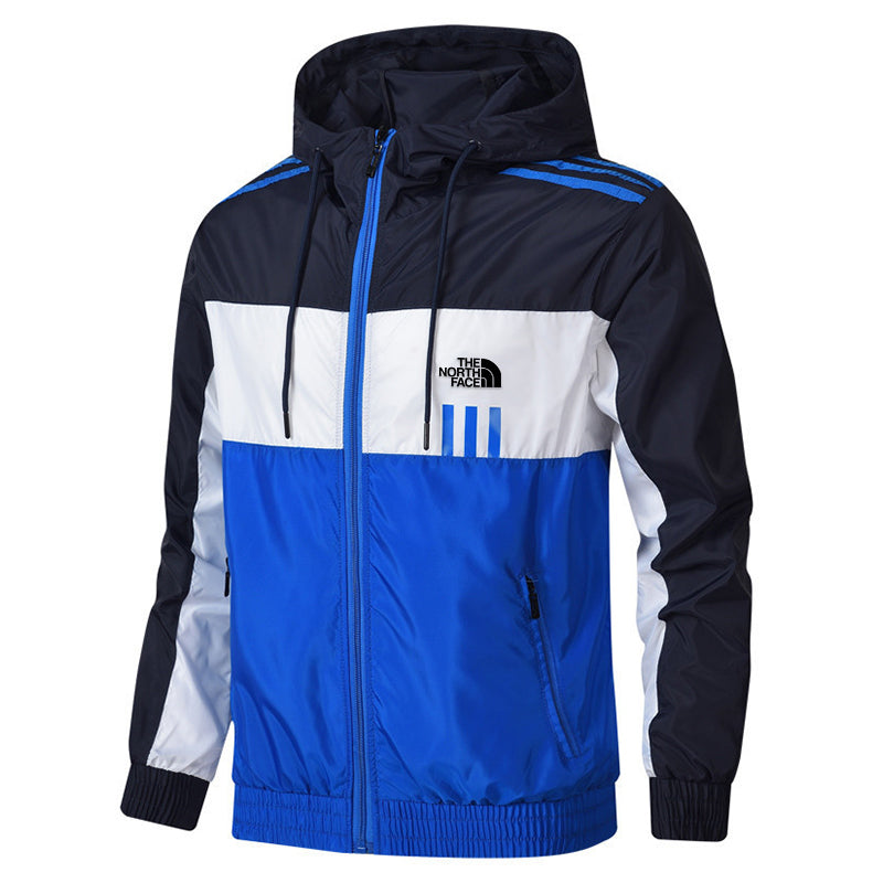 Colour block sport coat